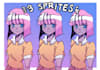 draw you a custom pngtuber sprite model