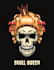 create a unique skull custom alien skateboard t shirt design