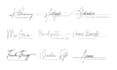 design handwriting, signature, scripted, cursive, handwritten logo
