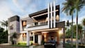 render 3d home exterior elevation interior house walkthrough