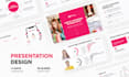 design  presentation and pitch deck in figma