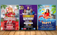 create stunning flyer or poster for business or socialmedia