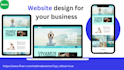 design responsive custom website with html css and wordpress