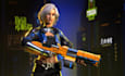 create 3d cyberpunk character, scifi, nft art, robot character