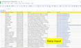 execute data extraction, email collections and input data