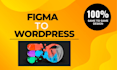 convert figma to wordpress with responsive design