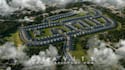 create realistic 3d aerial masterplan renders, residential or commercial
