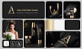 do minimal cosmetic logo design include full branding kit package