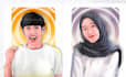 draw custom cartoon vector portrait from your photo
