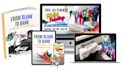 design digital product mockup, ecover bundle, online course, lead magnet cover
