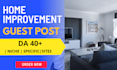 do home improvement guest post with do follow backlink