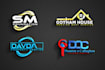 do modern minimalist professional logo design