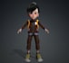 design 3d cartoon character in blender