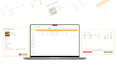 create responsive dashboard, saas, admin panel, landing page, crm cms ui design