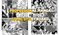 do professional comic storyboards, manga page and strip, manga illustration