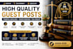 do high da guest posts, SEO guest post backlinks and dofollow links