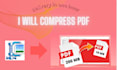 compress and reduce the size of all file like pdf to other