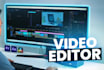 do professional video editing for your youtube and social media