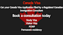 professionally advice on immigration matters relating to canada