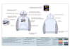 create fashion tech pack with 2d sketch and 3d design