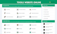 create bio links, URL shortener, qr code or saas pdf tools website