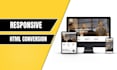 convert figma, psd, xd or sketch to html with tailwind css or bootstrap