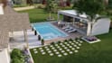 design your backyard, front yard, patio, deck, pool