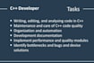 develop c python javascript qt based desktop and web application, code fixes