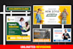 do eye catching custom yard sign design, lawn sign, real estate yard signs