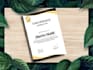 create custom certificate design, diploma and award certificate design