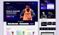 do figma website design, website design figma, figma landing page, website ui ux