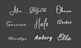 design scripted professional handwritten signature logo