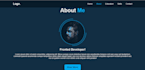 create a responsive portfolio website using HTML, CSS and js