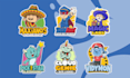 draw custom character illustration and cartoon mascot logo design