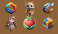 design 3d icon, logo for your business