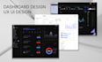 design saas web app admin panel dashboard ux ui  in figma