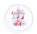 design a professional modern christmas logo