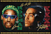 design a crazy 90s big head rap tee design