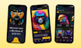 do mobile app UI UX design, figma app UI design,  website UI UX in figma