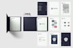 design a minimalist logo and full brand identity