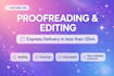 do grammar check, proofreading and copy editing