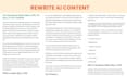 rewrite ai or chatgpt articles with zero plagiarism