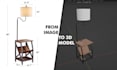 create 3d glb, gltf for your shopify, amazon store for 360 and ar