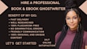 be your kindle ebook ghostwriter, non fiction ebook writer, ghost book writer