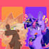 draw pony icons in colorful and aesthetic style