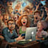 create comics and cartoon illustrations