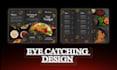 design restaurant animated menu