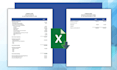 provide a financial statement template in excel