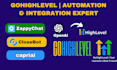 be your ghl expert for automation, ghl zappychat, openai, ghl chatbots solutions
