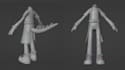 quickly retopologize and uv unwrap a 3d model in blender
